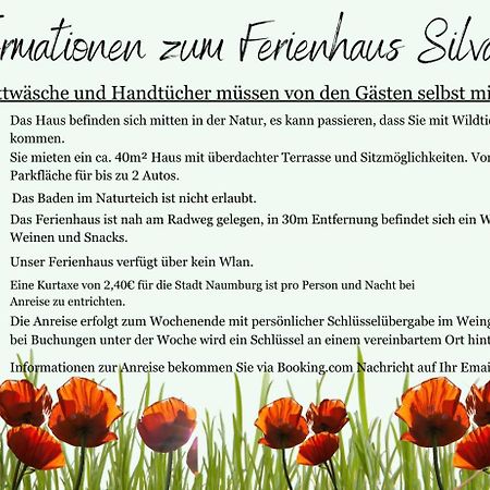 Ferienhaus Silvaner Наумбург Экстерьер фото